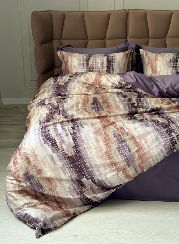 Постільна білизна Saheser Mateo євро 200х220 сатин