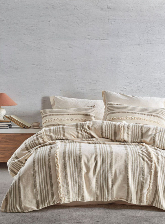 Постельное белье Saheser Nidus vizon евро 200х220