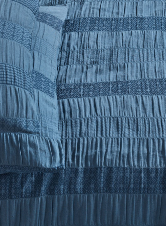 Постільна білизна Saheser Salmon lacivert євро 200х220