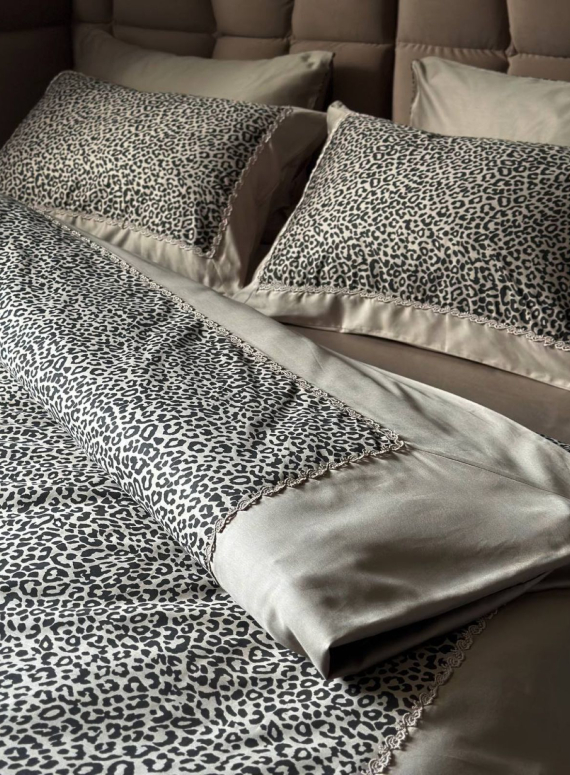 Постільна білизна Maison D'or Esperanza 200x220см сатин з мереживом