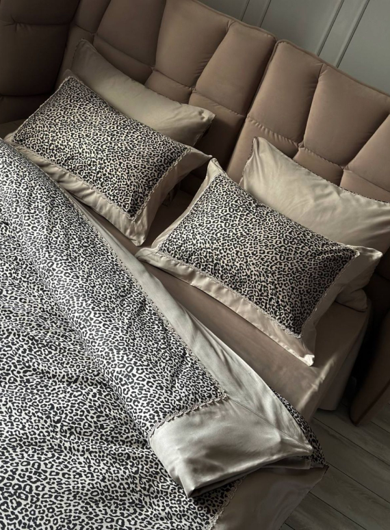 Постільна білизна Maison D'or Esperanza 200x220см сатин з мереживом