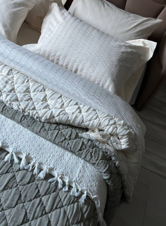 Maison Dor New Camile ecru постільна білизна 160x220