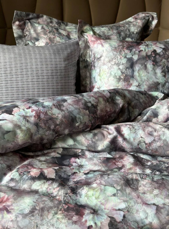 Постільна білизна Maison D'or Yolanda Light Purple євро 200х220 тенсел