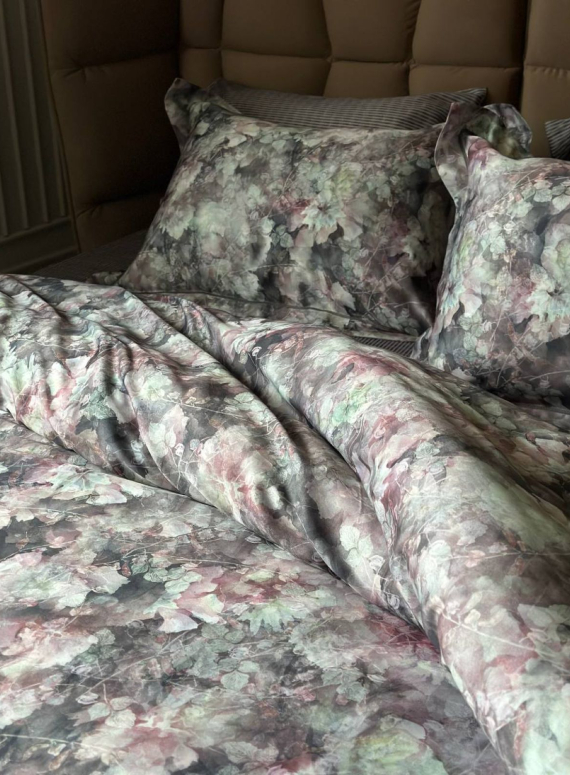 Постільна білизна Maison D'or Yolanda Light Purple євро 200х220 тенсел