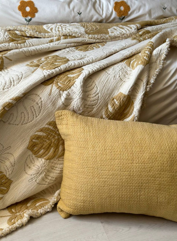 Муслінове покривало з наволочками Saheser Forest sari євро Туреччина