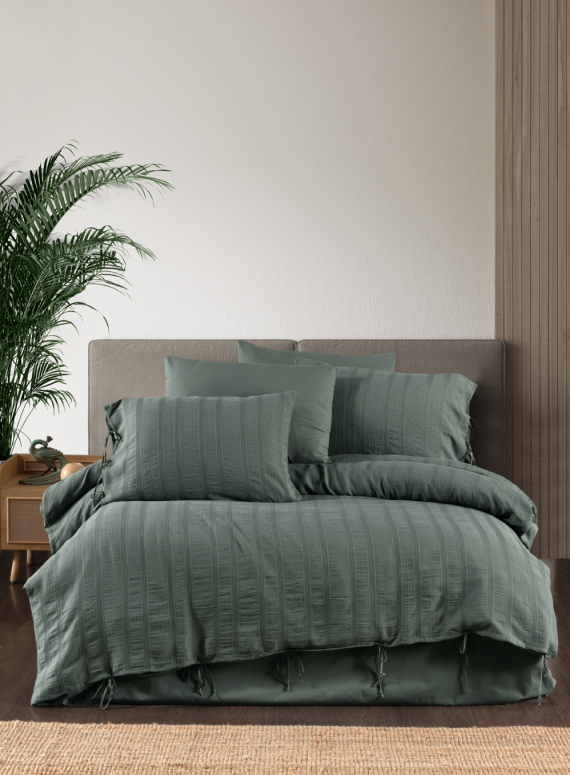 Постільна білизна ARDUS MOONMIST Natural Cotton Series з вареної бавовни, євро комплект 200×220