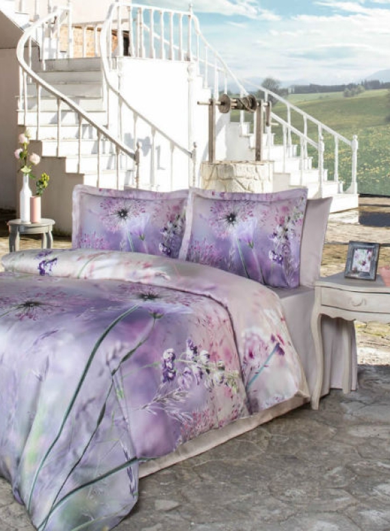 Tivolyo Home Комплект постельного белья Dandelion сатин евро 200х220