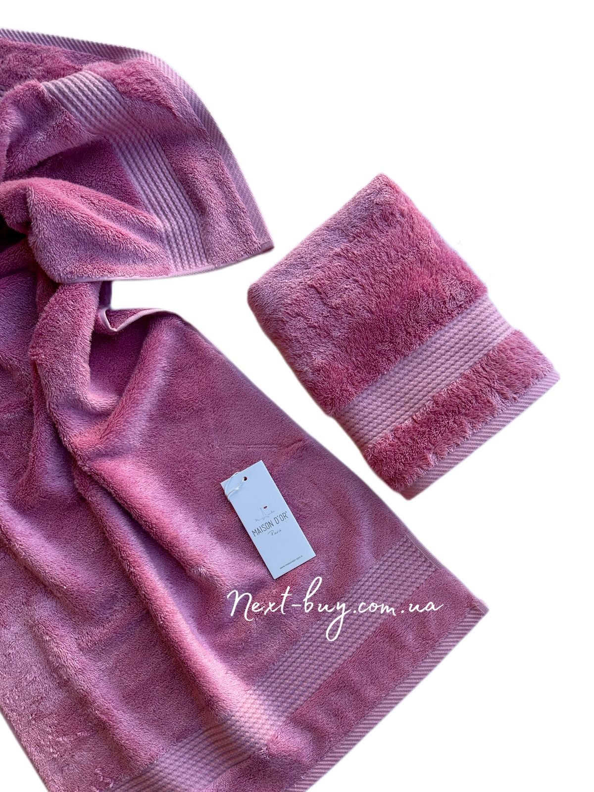 Бамбуковий рушник Maison D'or Amadeus 50х100см Blush