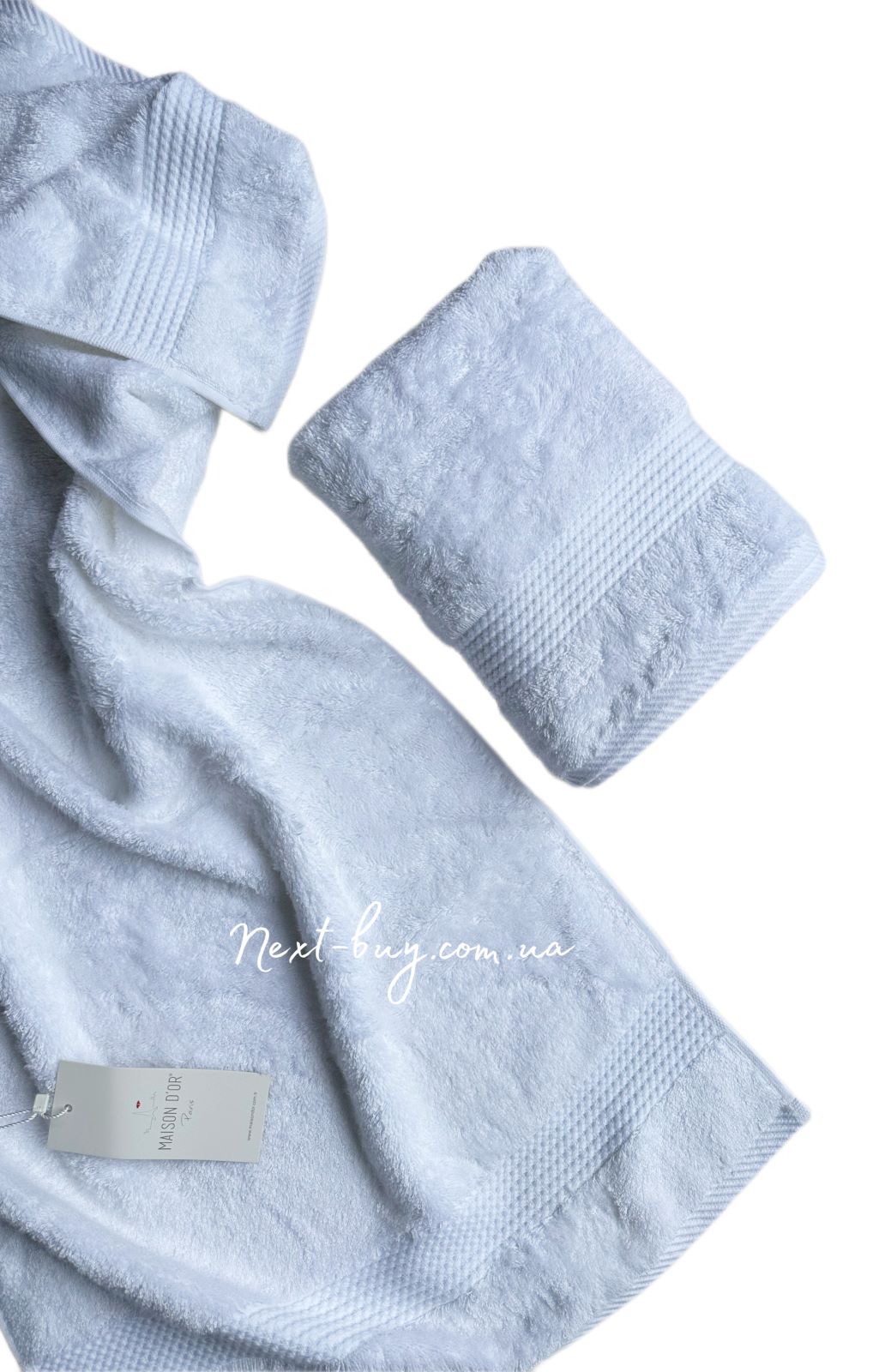 Maison D'or Amadeus бамбуковий рушник 85х150см white