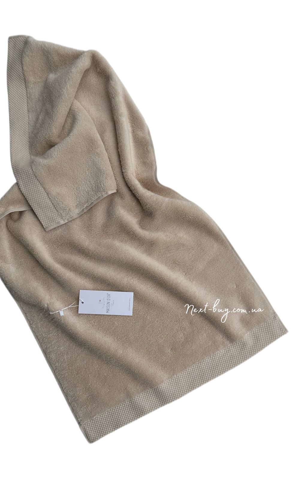 Maison D'or Artemis банний махровий рушник 85х150см Sand