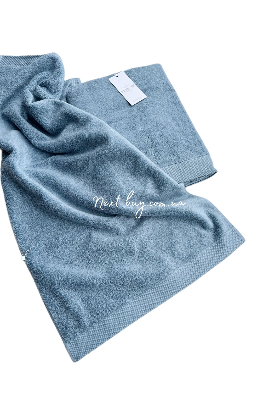 Махровий рушник Maison D'or Artemis 50х100 см blue