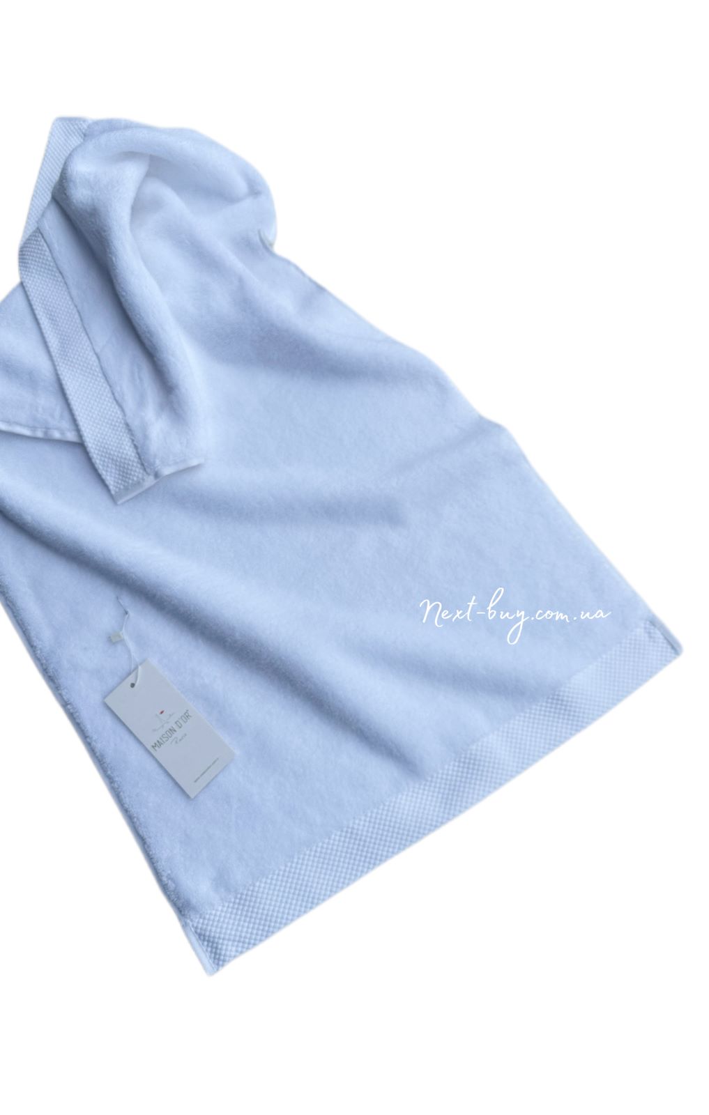 Maison D'or Artemis банний махровий рушник 85х150см білий