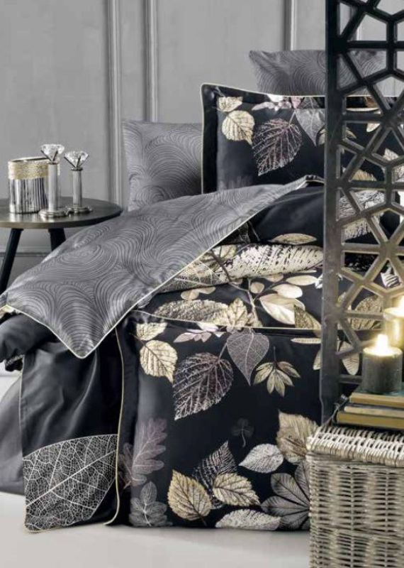 Постільна білизна Daring Grey La Romano premium сатин сімейний 160х220(2шт)