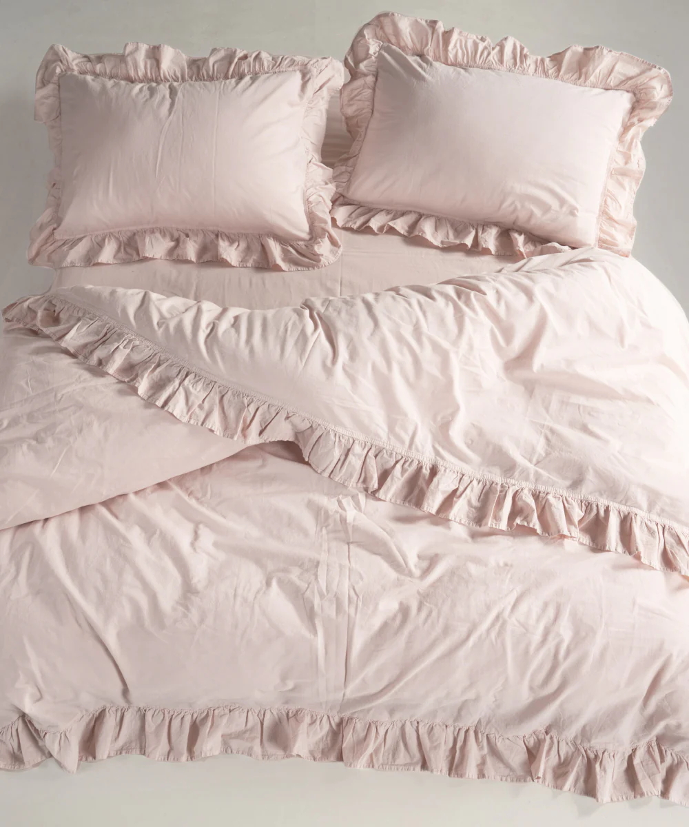 Ексклюзивна постільна білизна Limasso Exclusive Pristine 200x220 з вареної бавовни