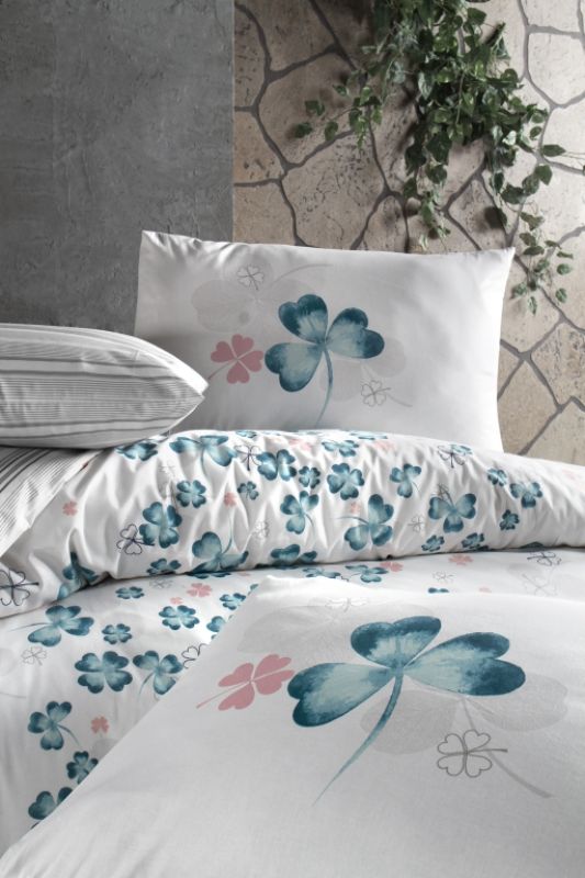 First Сhoice Chance turquaise постільна білизна ранфорс полуторний 160х220