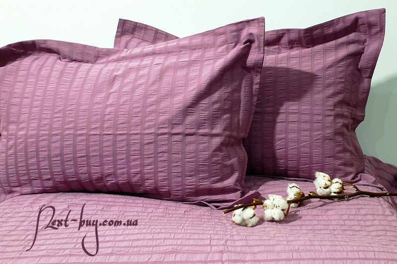 Maison Dor New Camile Cotton Darc Lilac постільна білизна євро розмір бавовна