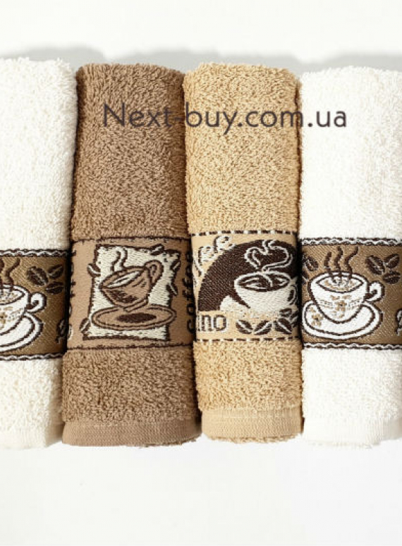 Набор кухонных полотенец Merzuka Coffee 6шт. 40х60