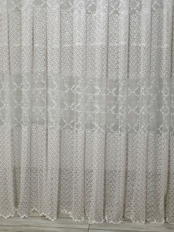 Тюль фатин Lima крем Туреччина