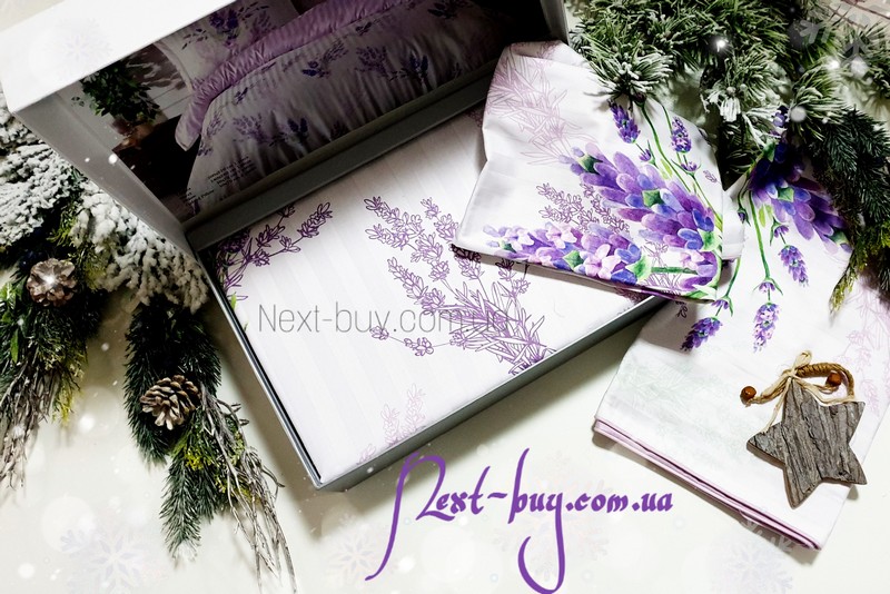 Maison Dor Orva постільна білизна євро сатин жаккард лаванда