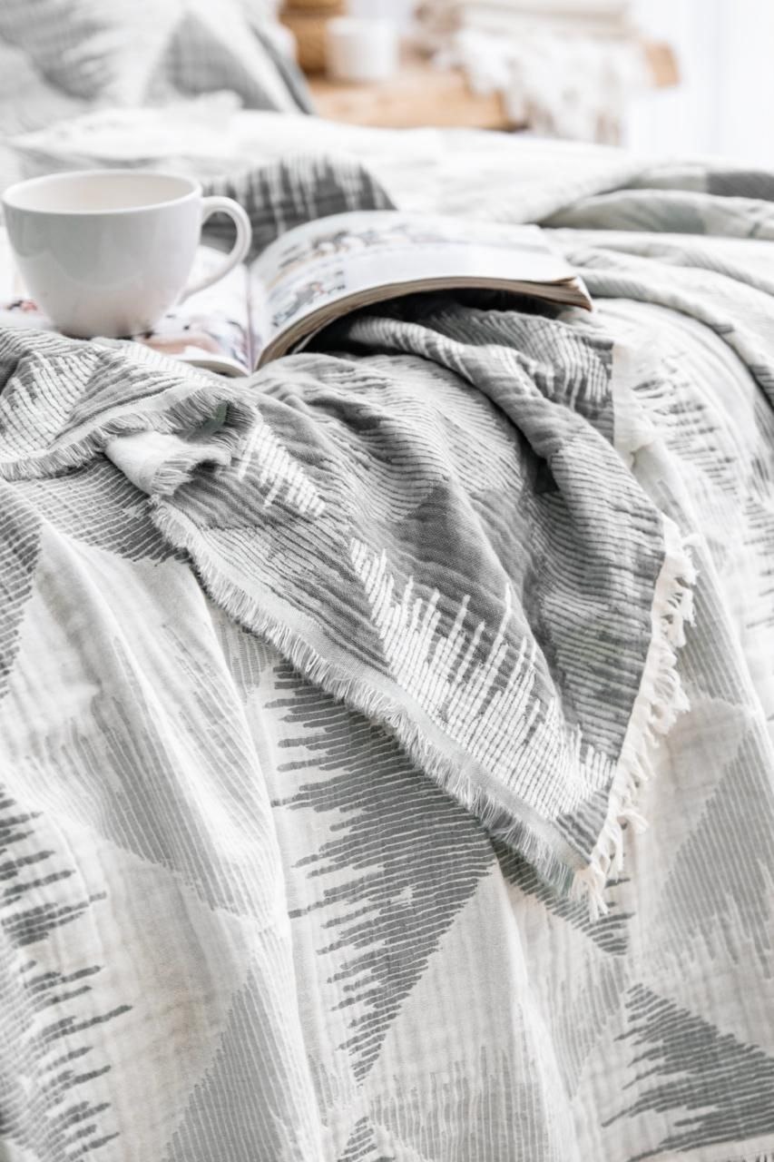 Муслінове покривало Saheser Model dolce Gri євро Туреччина