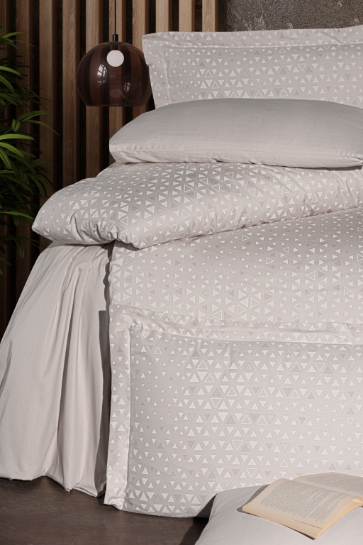 First Choice Megan biege постільна білизна сатин Сімейний 160х220(2шт)