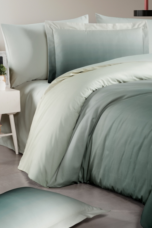 First choice Caylee Green постільна білизна сатин 3D евро 200х220