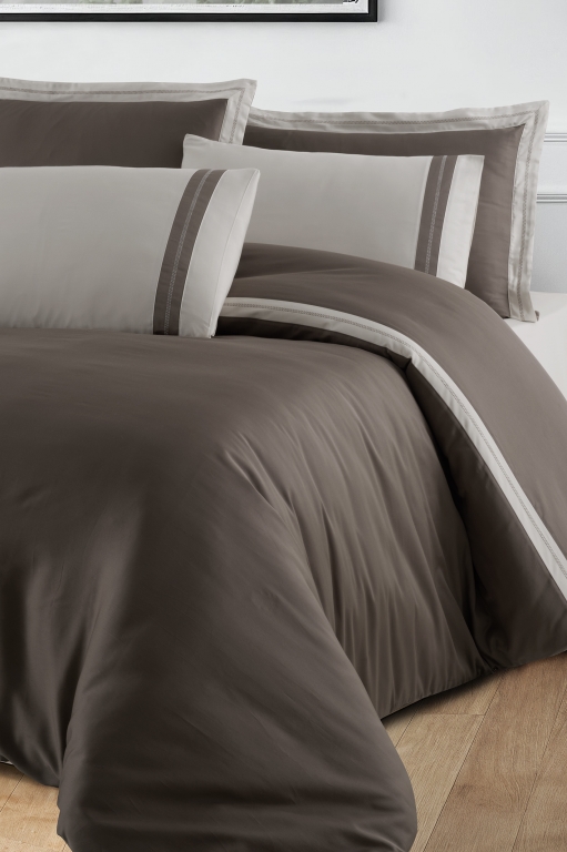 Постільна білизна Alara Iron La Romano premium сатин Євро 200×220