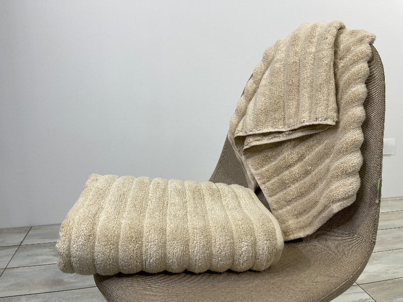 Махровое полотенце для лица Cestepe Ezgi 50х90 бежевое Турция