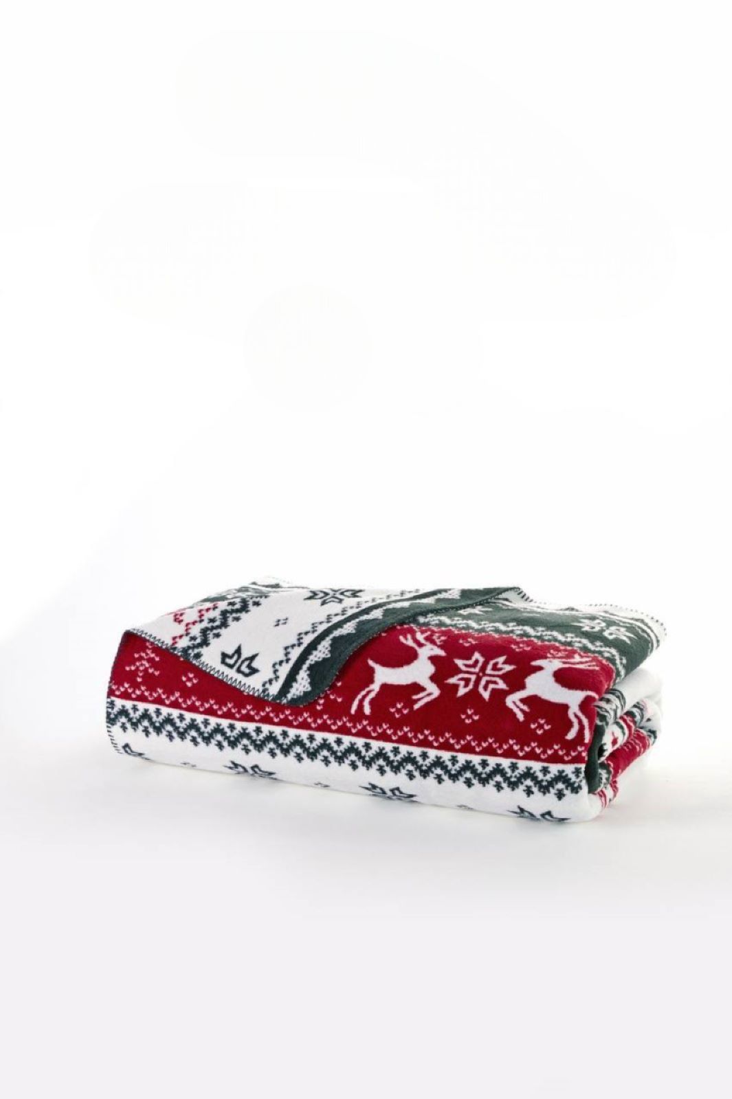 Плед бавовняний, теплий Snowy yesil 200х220 Туреччина