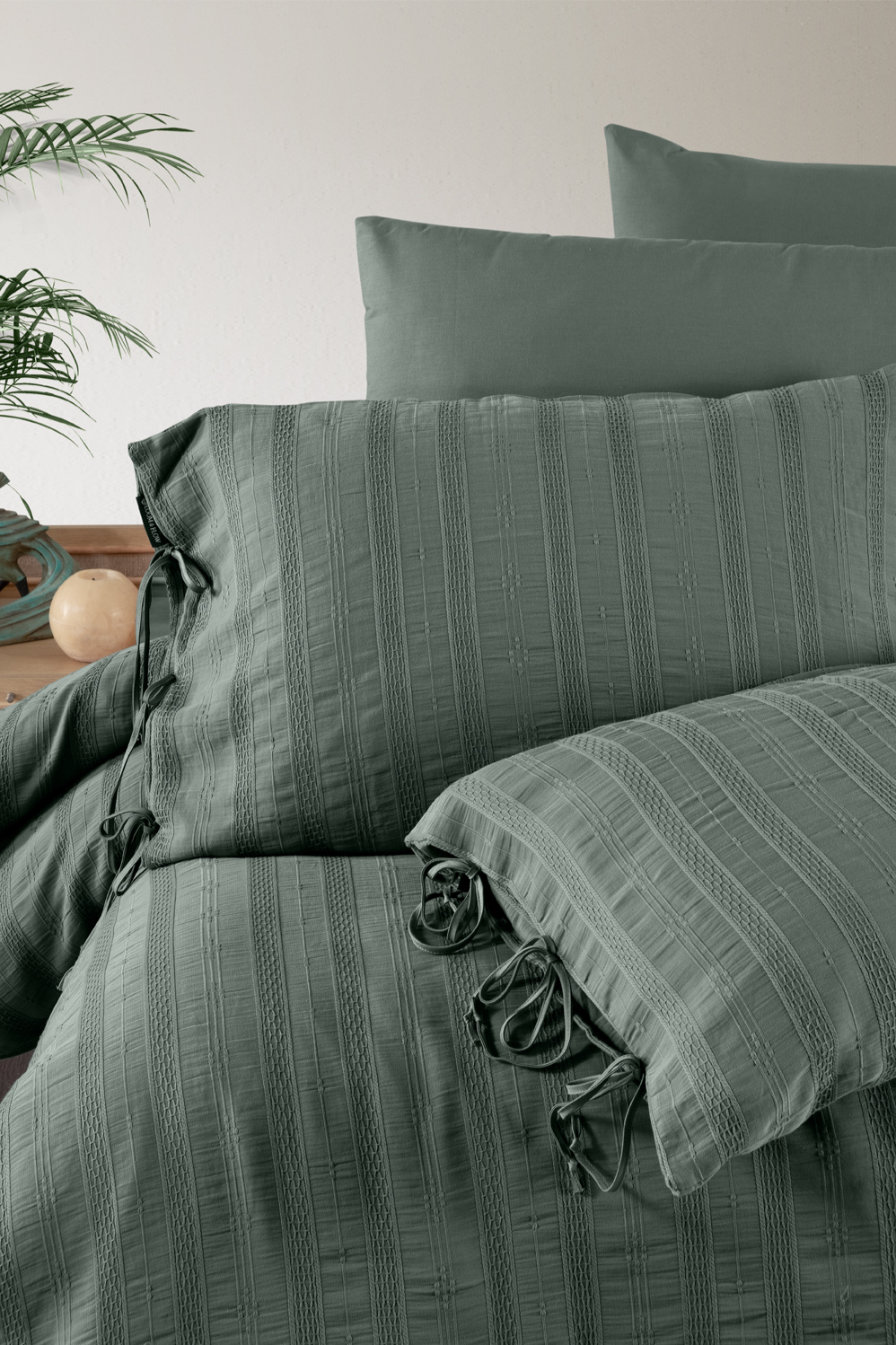 Постільна білизна ARDUS MOONMIST Natural Cotton Series з вареної бавовни, євро комплект 200×220