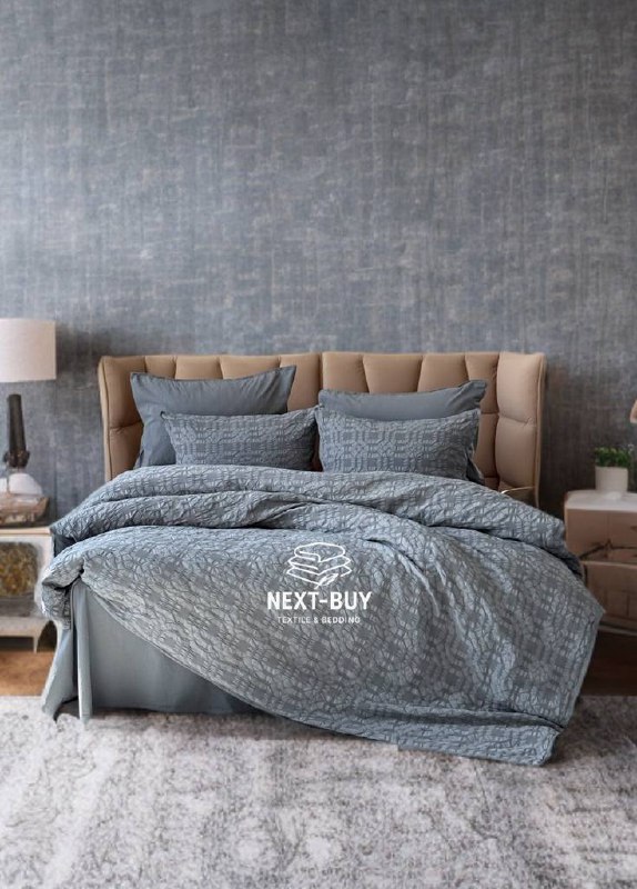 Ексклюзивна постільна білизна Limasso Kristal Castlerock 200x220 з вареної бавовни