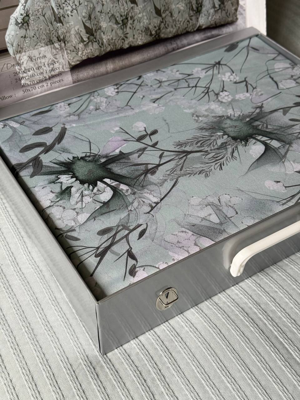 Постільна білизна Maison D'or NAPOLI Double Green євро 200х220 тенсел