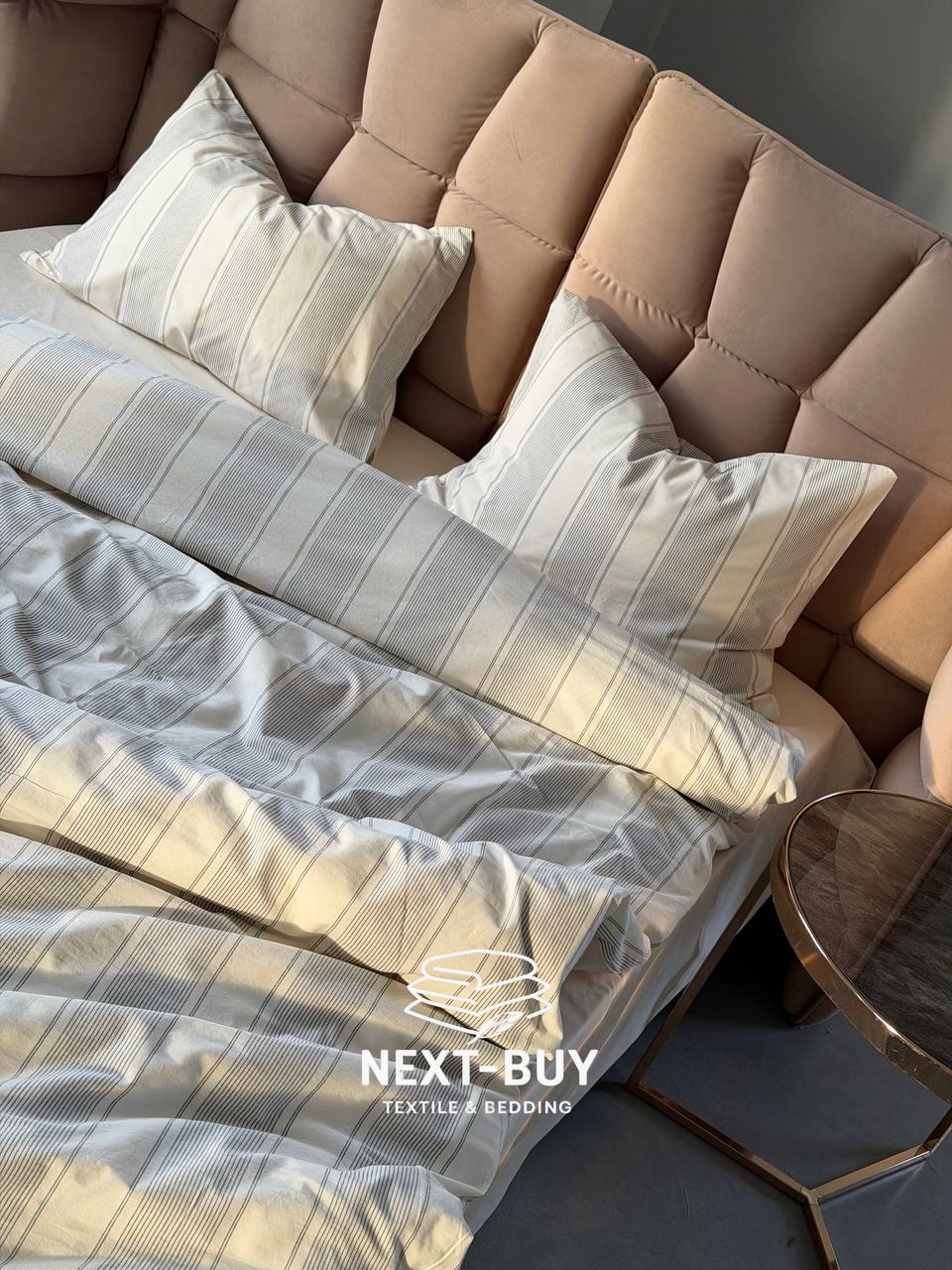 Постільна білизна Saheser Nenas antrasit євро 200х220