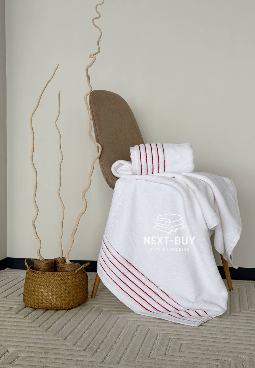 Набір махрових рушників 2 шт Red Line 50*90 см, 70*140 см Туреччина