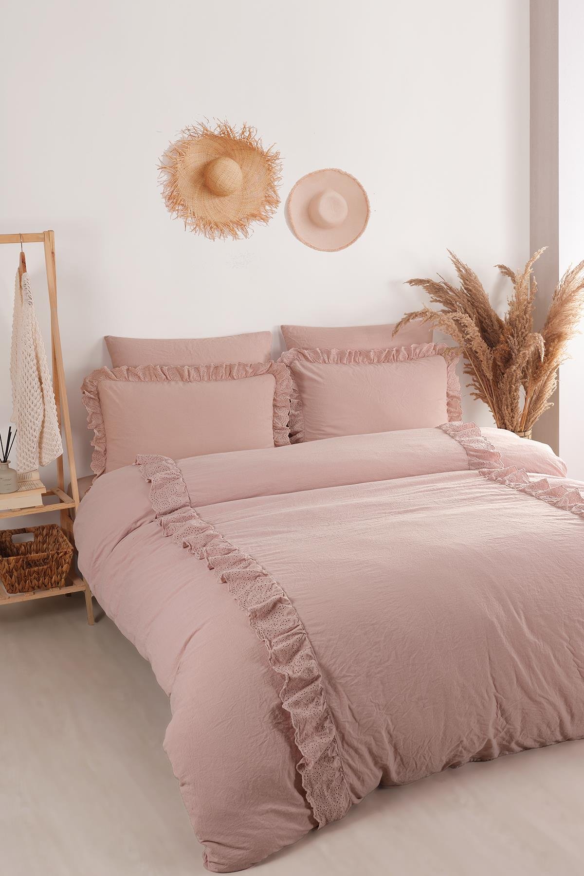 Постільна білизна Romantica rose євро 200х220 jacquard