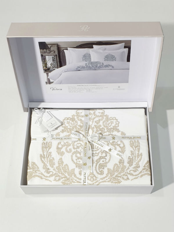 Pepper Home Victoria cream елітна постільна білизна Туреччина