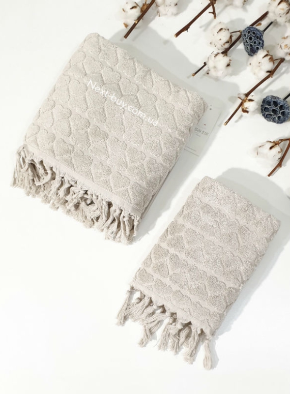 Maison D'or Gabrielle Towel набір рушників 50х100 85х150  бежевий