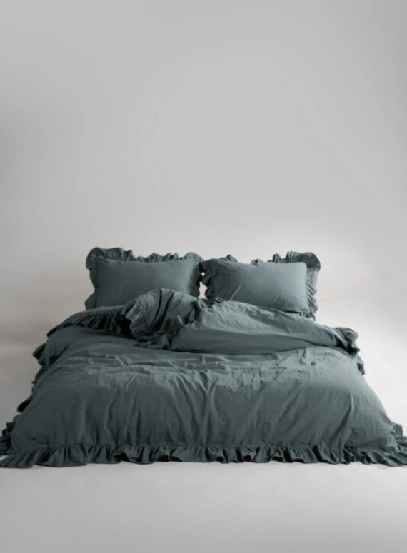 Ексклюзивна постільна білизна Limasso Exclusive  Castle rock 200x220 з вареної бавовни