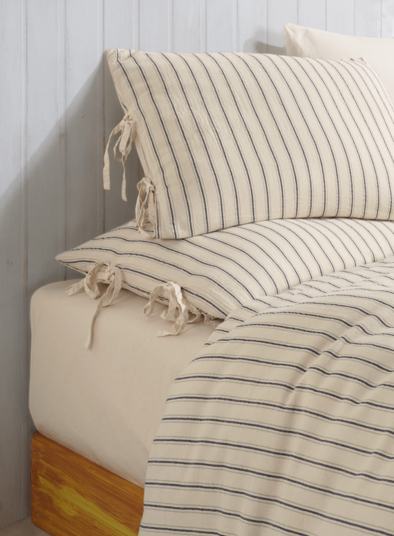 Постільна білизна Turkiz Olive 200x220 з вареної бавовни