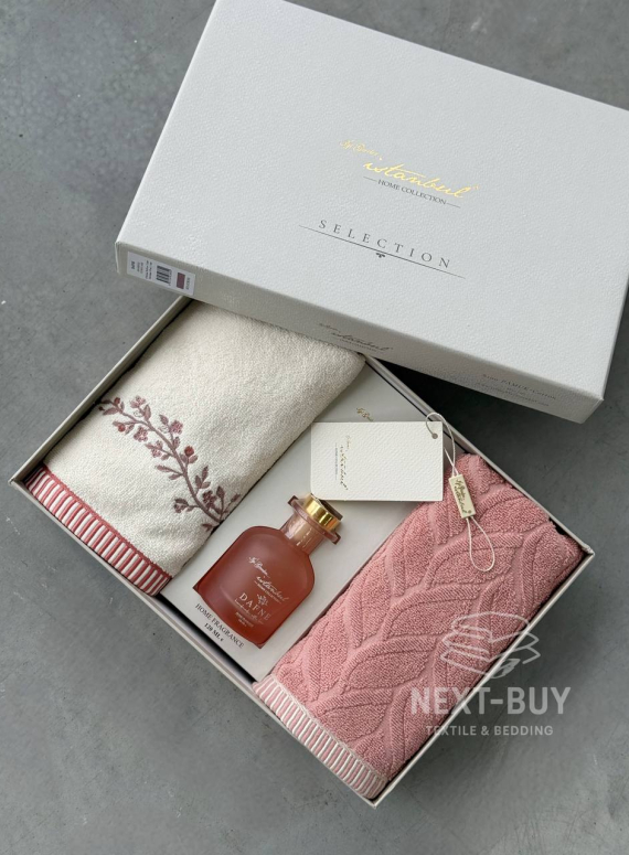 Подарунковий набір рушників з аромадифузором Dafne Oda Kokulu Istanbul, Туреччина