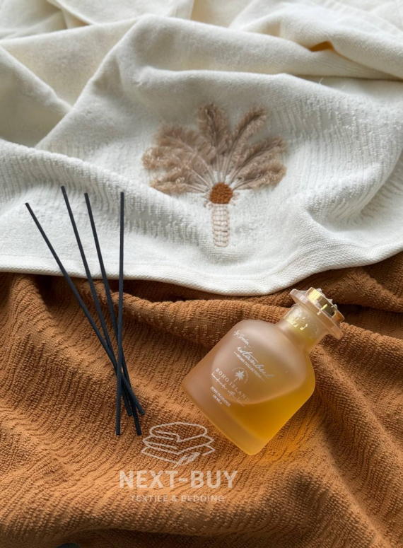 Подарунковий набір рушників з аромадифузором Boho Island Kiremit Istanbul, Туреччина