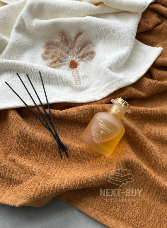 Подарунковий набір рушників з аромадифузором Boho Island Kiremit Istanbul, Туреччина