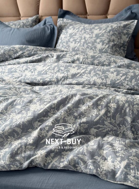 Постільна білизна з жакардового мусліну Saheser REBEL Туреччина, 100% бавовна