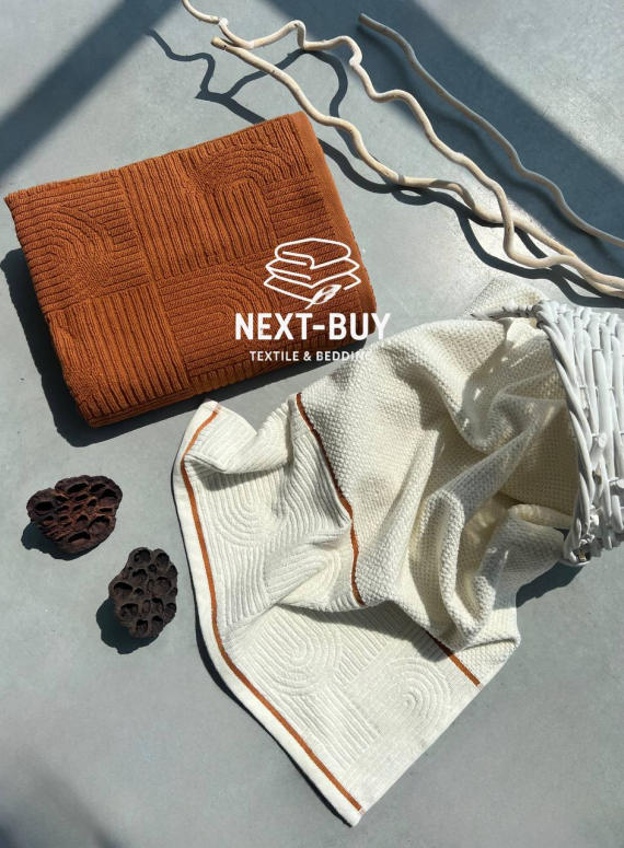 Набір бавовняних рушників Istanbul Babil Kiremit 2шт