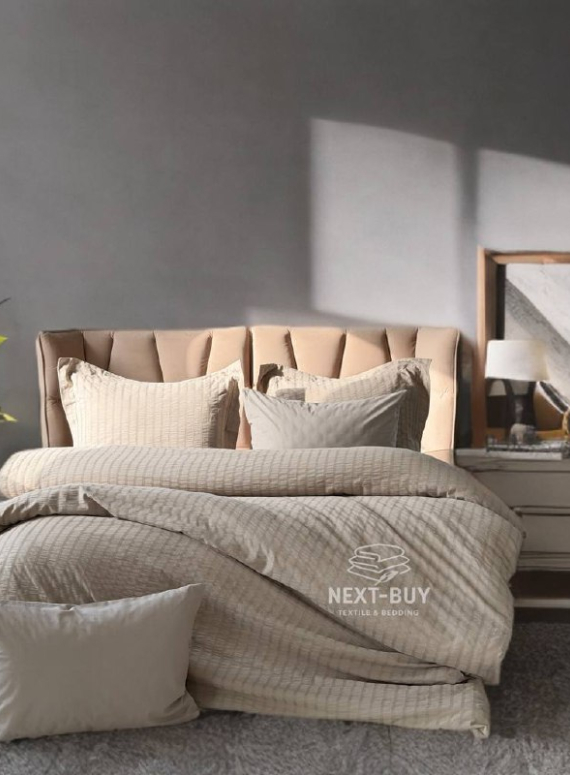 Maison Dor New Camile bej постільна білизна 200x220см