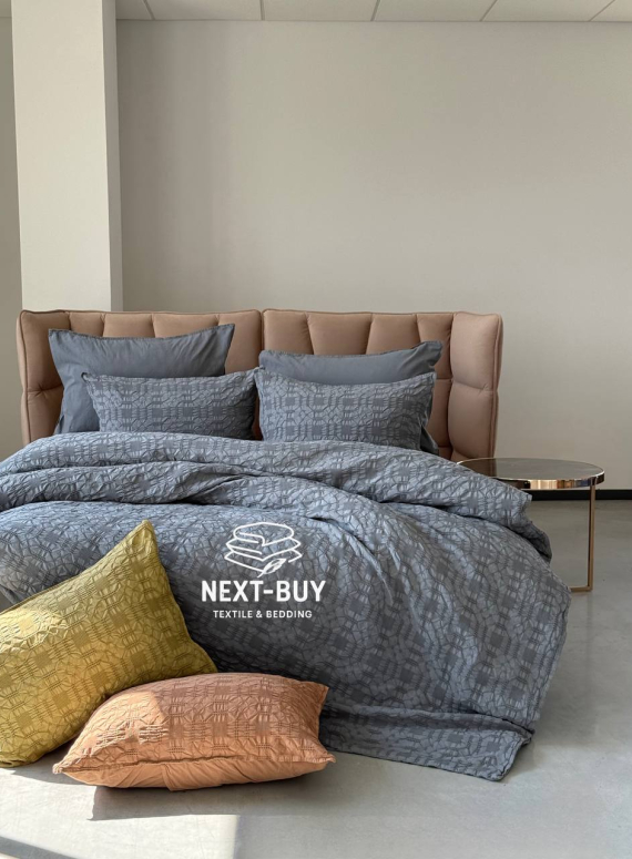 Эксклюзивное постельное белье Limasso Kristal Castlerock 200x220 из вареного хлопка