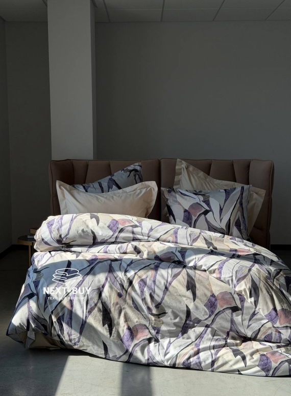 Постільна білизна Saheser Prestige 300 TC Digital преміум сатин 100% бавовна, Туреччина (200×220)