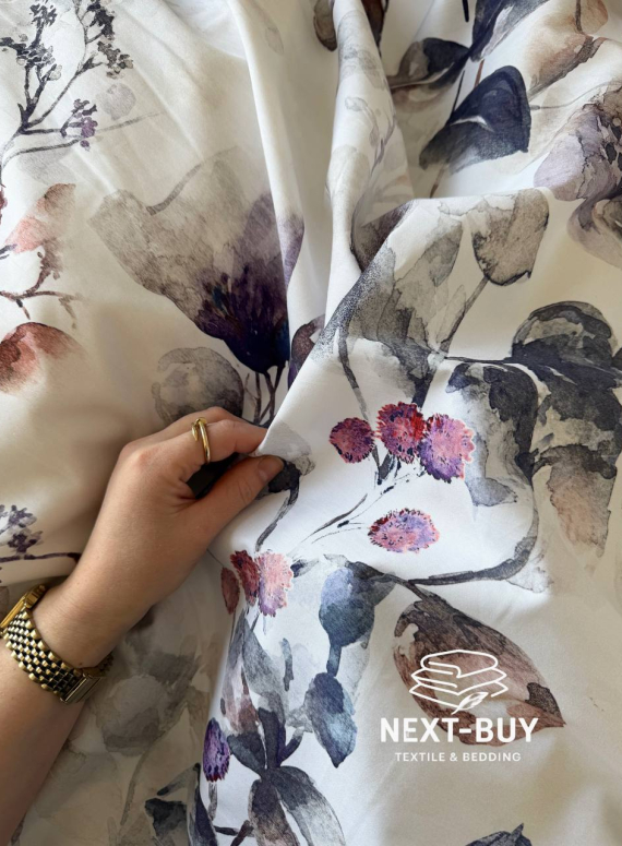 Постільна білизна сатин 300 TC Saheser MODEL SEVILLA Євро | Туреччина