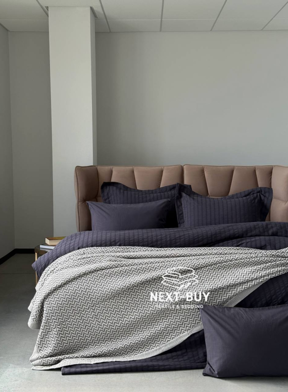 Maison Dor New Camile antracite постільна білизна 200x220см