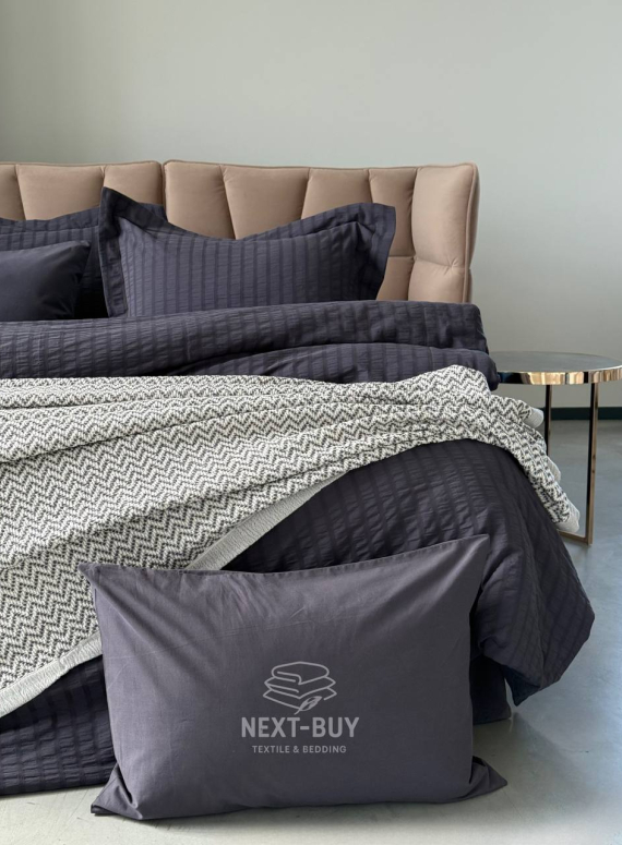 Maison Dor New Camile antracite постільна білизна 200x220см